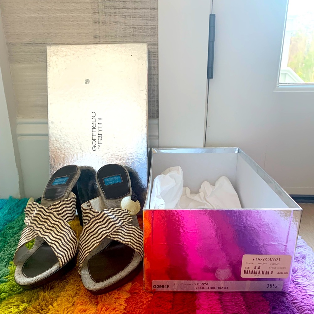 Goffredo Fantini vintage sandals
